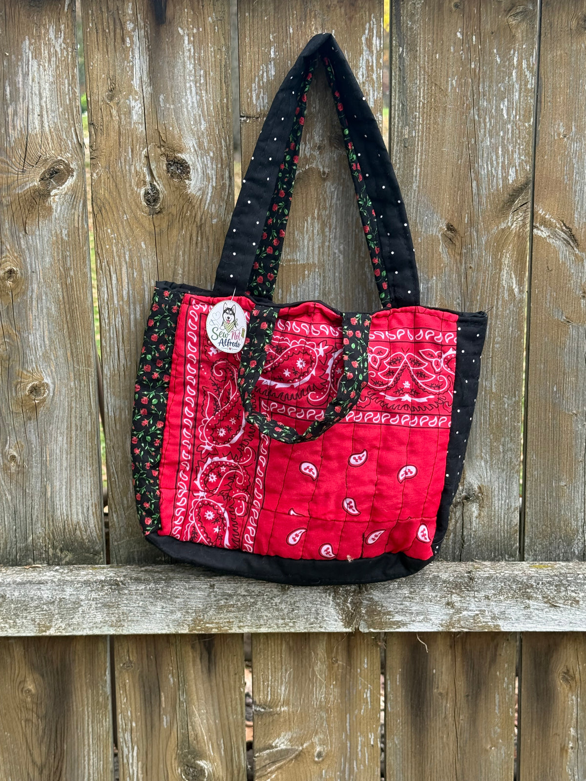 Bandana bag-Red
