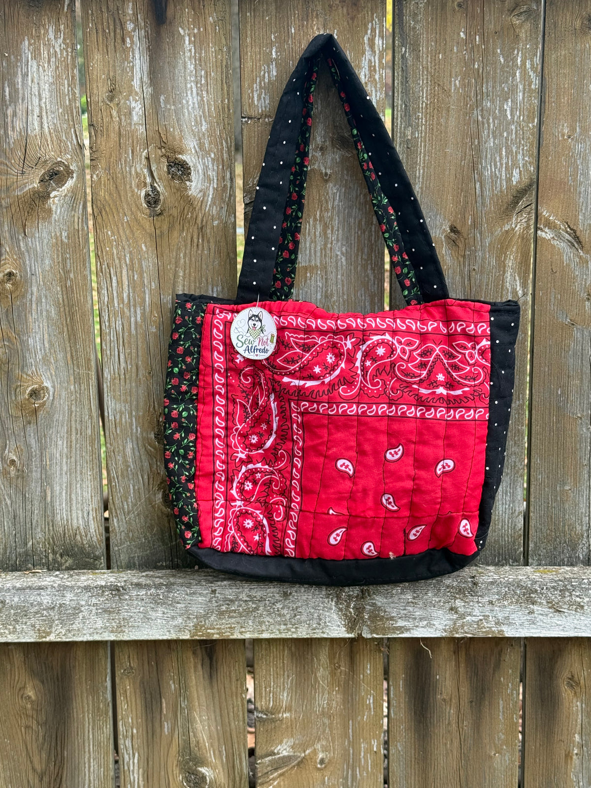 Bandana bag-Red